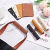 Olycraft 8Pcs 4 Colors PU Leather Luggage Handle Wrap Covers DIY-OC0009-61-5
