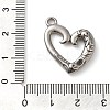 304 Stainless Steel Pendants STAS-M070-12P-3