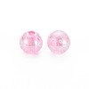 Transparent Crackle Acrylic Beads MACR-S373-66-L04-2