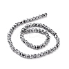 Electroplated Non-magnetic Synthetic Hematite Beads Strands G-G862-02C-2