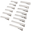 70Pcs 7 Styles Iron Flat Alligator Hair Clip Findings IFIN-TA0001-69-2
