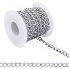 5M Aluminium Twisted Curb Chains CHA-BM0001-01S-7