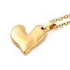 304 Stainless Steel Pendant Necklaces NJEW-G120-02G-2