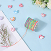 Segment Dyed Round Polyester Elastic Cord OCOR-WH20018-35C-3