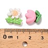 Opaque Resin Cabochons RESI-I068-04-4