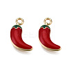 Eco-Friendly Zinc Alloy  Charms LS-ENAM-R051-11-01G-NR-1