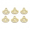 Tibetan Style Alloy Charms TIBEP-36884-G-RS-2