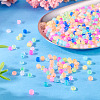 1200Pcs 12 Colors 6/0 Luminous Glass Seed Beads SEED-TA0001-51-5