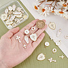 36Pcs 6 Styles Alloy & Brass Enamel Pendants FIND-AR0004-72-3