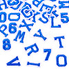 36Pcs 2 Sets 2 Styles Letter A~Z & Number 0~9 Polyester Embroidery Sew On Patches Sets PATC-TA0001-55E-2