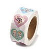 Valentine's Day Theme Heart Paper Picture Stickers LS-STIC-Q015-03C-3