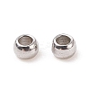 Non-Tarnish 304 Stainless Steel Spacer Beads STAS-R065-80-01-2