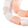 Natural Pink Aventurine Beads Strands G-T138-92-3