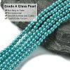Eco-Friendly Dyed Glass Pearl Round Beads Strands LS-HY-A002-4mm-RB073-3