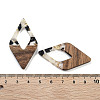 Walnut Wood Pendants FIND-Z050-02K-3