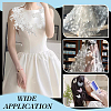 4Pcs Cotton Lace Clothing Patches PATC-FG0003-84-5