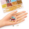 DIY Mixed Stone Chip Beads Earrings Making Kit DIY-FS0002-38-4