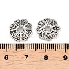 Tibetan Style Alloy Bead Caps PALLOY-A024-04AS-1-3