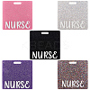 5Pcs 5 Colors Acrylic Big Pendants MACR-CN0001-01B-6