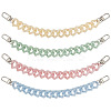 8Pcs 4 Colors Acrylic Boot Strap Chains FIND-GO00003-1