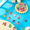 35Pcs 7 Styles PVC Plastic Cabochons KY-TA0001-43-6
