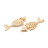 Brass Pendants KK-G468-21G-2