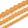 Transparent Glass Beads Strands GLAA-T032-T8mm-MD08-4