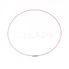 Stainless Steel Wire Necklace Cord DIY Jewelry Making X-TWIR-R003-03-3