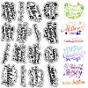 Plastic Stamps DIY-WH20018-0134-1