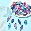 16Pcs 7 Styles Transparent Epoxy Resin Pendants RESI-FS0002-33A-8