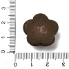 Flocking Opaque Resin Cabochons RESI-K033-07C-3