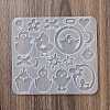 Kitten Earrings Pendants DIY Silicone Mold X1-DIY-Q033-08A-3