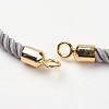 Nylon Twisted Cord Bracelet Making MAK-K007-05G-2