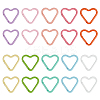 20Pcs 10 Colors Alloy Rock Climbing Carabiners FIND-ME0002-81-1
