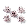 Handmade Bumpy Lampwork Beads Strands LAMP-N021-37E-01-1
