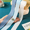 9 Yards 3 Colors Polycotton Pleated Ribbon OCOR-TA0002-07A-6
