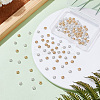 120Pcs 2 Colors Rack Plating Alloy Beads FIND-GO0001-96-4
