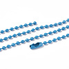 Iron Ball Bead Chains CH-E002-2.4mm-2A-1