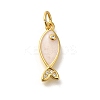 Brass Cubic Zirconia Pendants KK-M295-14G-01-1