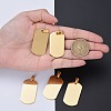 304 Stainless Steel Big Pendants STAS-I140-19F-G-6