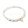 Glass Beads Stretch Bracelets BJEW-JB06577-02-1