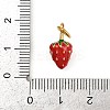 304 Stainless Steel Enamel Pendants STAS-K307-05G-3