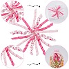 8Pcs Cloth Curly Ribbon Bows AJEW-SP0001-48E-4