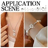 20Pcs 5 Styles Flower Tibetan Style Alloy Toggle Clasps FIND-YW0005-24-5