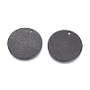 304 Stainless Steel Pendants Ion Plating(IP) LS-STAS-G211-20mm-05B-2