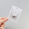 Plastic Necklace Chain Adhesive Pouch for Necklace Display Cards LS-AJEW-P088-02-3