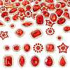 100Pcs Teardrop/Heart/Star Sew on Rhinestones GACR-TA0001-07B-1