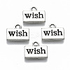 Tibetan Style Alloy Charms LS-TIBEP-N009-049-RS-1
