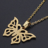 201 Stainless Steel Pendants Necklaces NJEW-S105-JN709-45-2-1