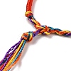 Polyester Braided String Cord Bracelet BJEW-I306-01D-3